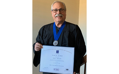 WDBC Executive Director Mark E. Alpert Receives the Design-Build Industry’s Highest Distinction