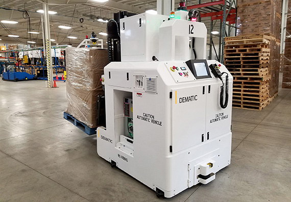 Dematic to help Nypro establish AGV system at Illinois facility
