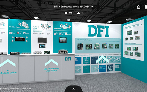 DFI Unveils Innovative Edge AI Computing Solutions for Demanding Industries at Embedded World North America 2024