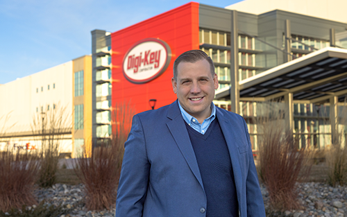 Digi-Key Electronics’ Jeff Poulos Recognized as 40 Under 40 Honoree by Prairie Business Magazine