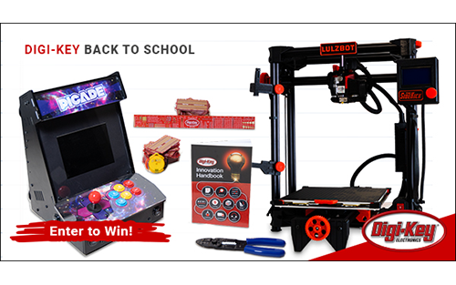 Digi-Key Electronics Announces 2022 Back2School Prize Draw