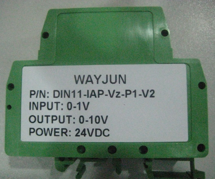 0-10V to 0-15V analog signal isolated conditioner
