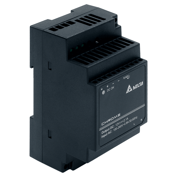 Delta releases Chrome DIN Rail 30W Power Supply