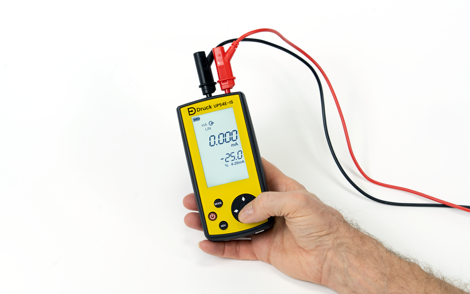 Thumbnail for Druck Launches UPS4E-IS, the World’s Only Intrinsically Safe Pocket-Size Loop Calibrator