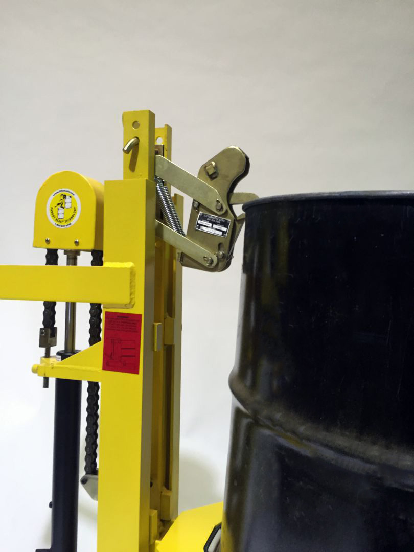 Liftomatic Material Handling introduces Ergo-Matic line of drum handling equipment