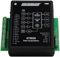 Data Translation Announces DT9839 Sound and Vibration Module