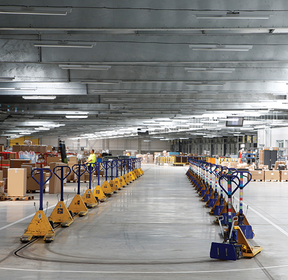 Egemin introduces E'tow EasyLoop chain conveyor system