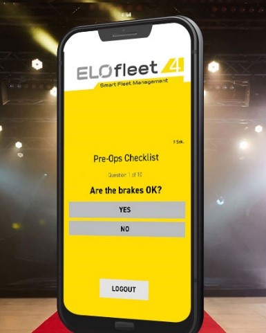 ELOKON releases ELOfleet forklift fleet management system as an app-based solution