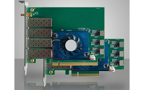 Emergent Vision Technologies Introduces 25GigE and 10GigeE Quad-Port Network Interface Cards