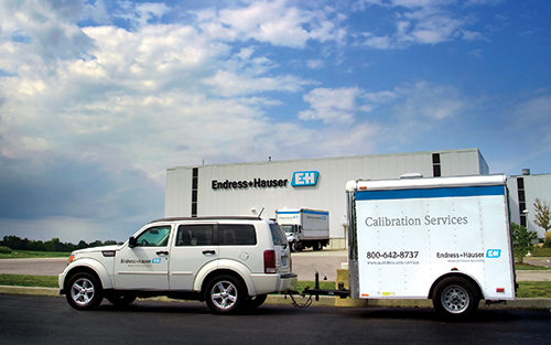 Endress+Hauser Broadens Its Mobile Calibration Services
