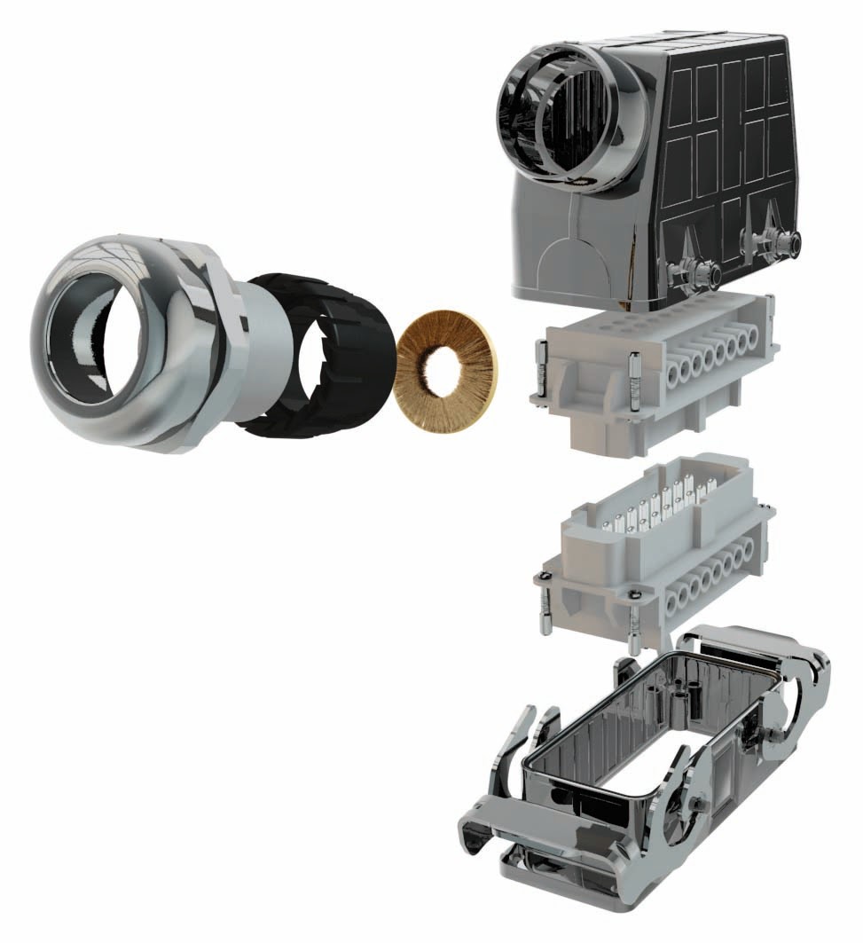 Lapp Group announces EPIC ULTRA H-A ¾ model of connector housing and EPIC ULTRA H-B cover