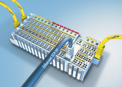 Beckhoff Automation's Switch Terminal Channels Ethernet Through EtherCAT