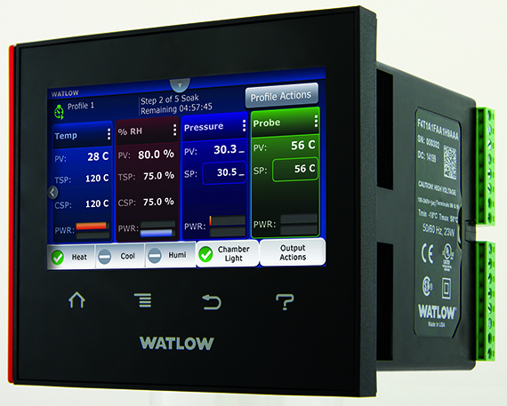 Watlow releases batch processing feature for its F4T temperature and process controller and D4T data logger
