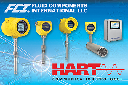 FCI announces Thermal Mass Flow Meters with HART Protocol