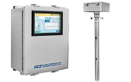 FCI's Multipoint Thermal Flow Meter Accurately Measures Hot, Dirty Gas in Large Diameter Pipes, Stacks and Ducts