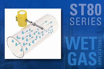 FCI releases Wet Gas MASSter Sensor for the ST80 Series Flow Meters