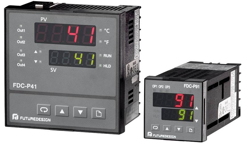 Profile Ramp-Soak PID Controls 1/16 & 1/4 DIN