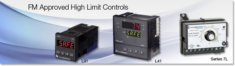 FM Approved High Limit Temperature Controls