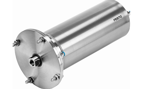 Festo Designs Application-Specific Pneumatic Cylinder for Cheese Making