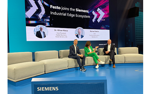 Festo Joins the Siemens Industrial Edge Ecosystem