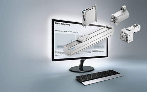 Festo Introduces Electric Motion Sizing Online Tool for Quick Selection of Servo Drives