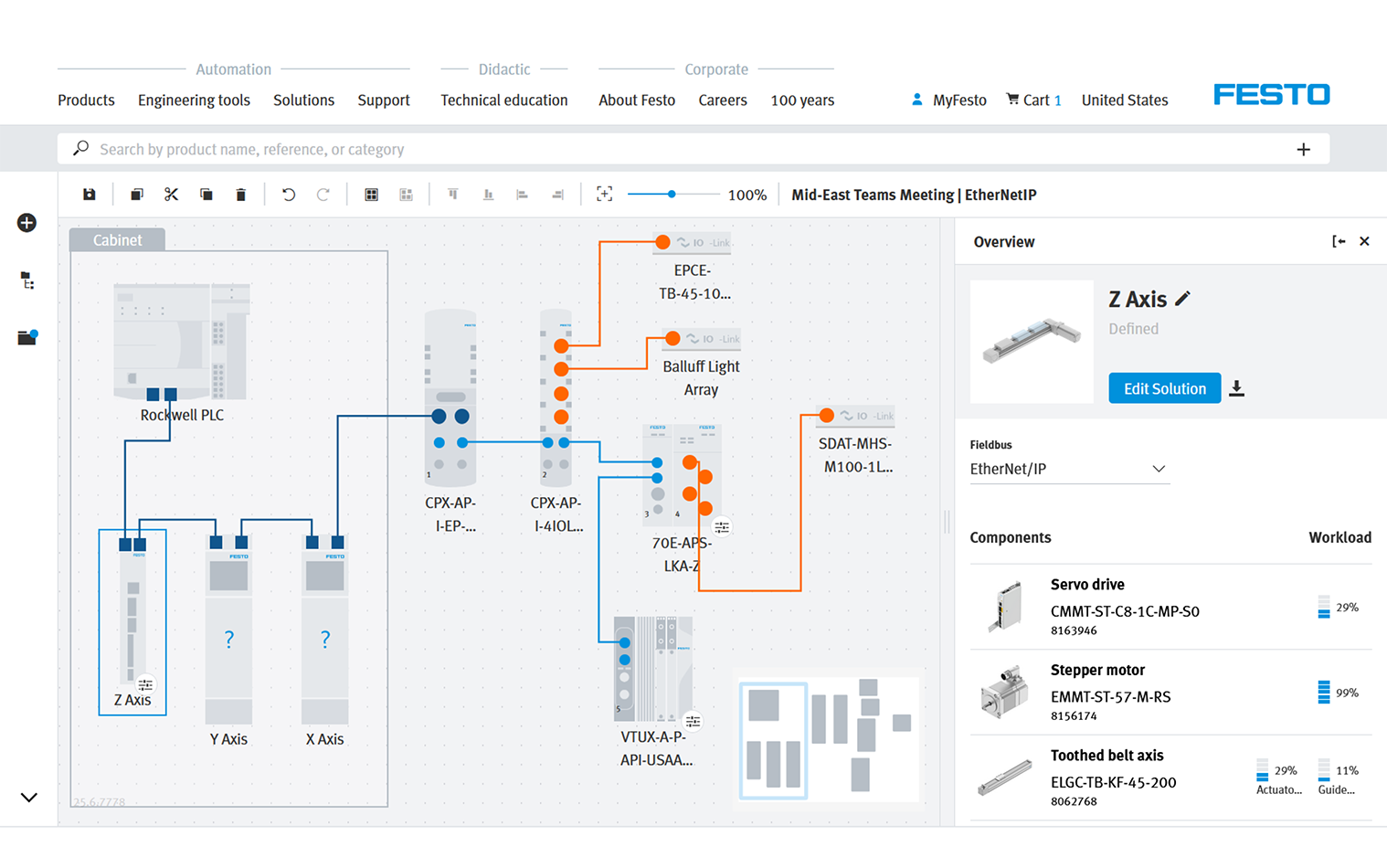 Thumbnail for Festo Launches the System Configurator, an Engineering Tool to Speed Machine Design