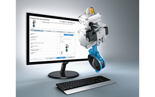 Festo Launches the Online KVZA Butterfly-Valve Configurator