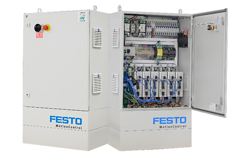 Festo Integrates Cobots from Different Manufacturers in a 7th-axis Solution for Bin Picking