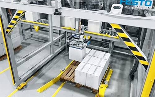 Thumbnail for Festo Palletizing Kit Cuts Engineering Costs, Speeds Time to Market