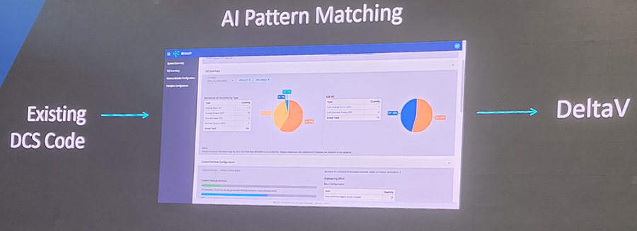 Figure 2: DeltaV IO.Connect uses AI to convert existing non-Emerson DCS code to DeltaV code.