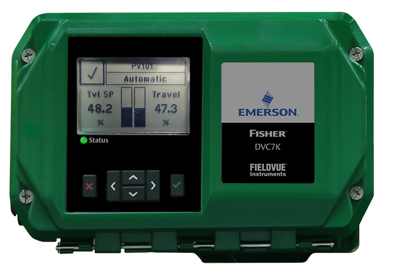 Figure 3: The Fisher FIELDVUE DVC7K is the industry's highest performing and most reliable valve controller, and the first to include embedded prognostics, communicated locally via Advice at the Device.