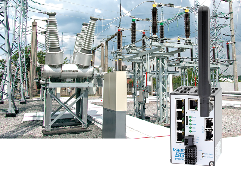 Figure 1: By using Smart Grid gateways for monitoring energy networks, existing systems, new devices and control systems can be connected – regardless of the communication technology or the manufacturer brand.