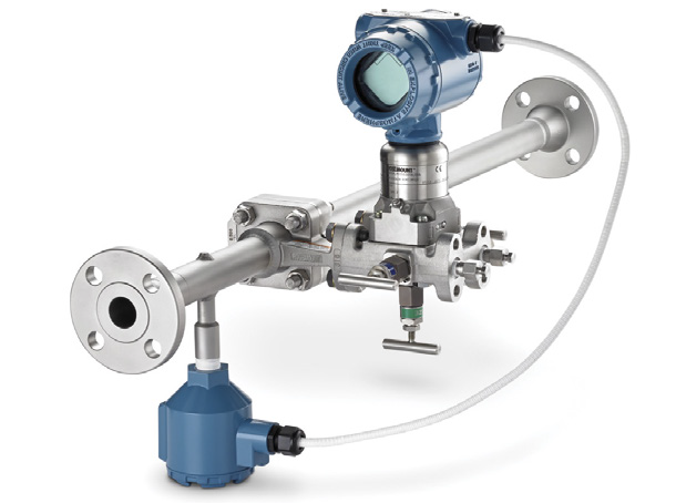 Figure 2: A fully assembled flow meter avoids the problems associated with custom impulse line setups.