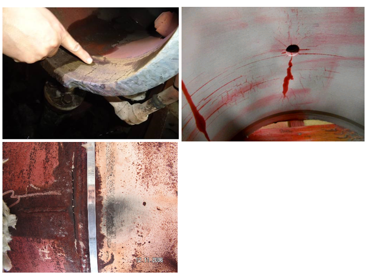 Figure 2: Over temperature, water hammer, or thermal shock from poorly functioning desuperheaters will result in significant pipe and equipment damage, requiring extended outages for repairs.