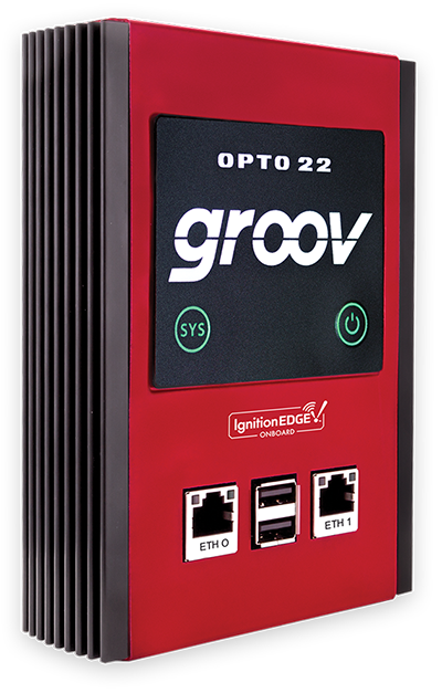 Opto 22 announces new version of groov edge appliance with MQTT and OPC-UA drivers