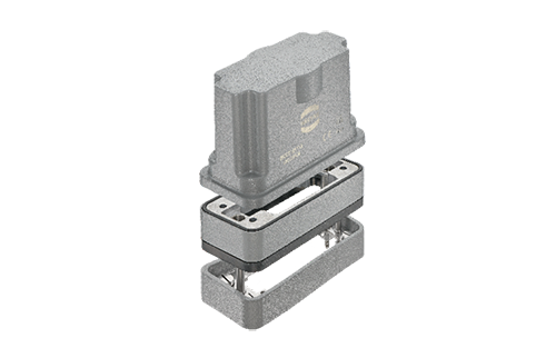 HARTING Offers Docking Frame for Flexible IP65/67 Protected Machine Connections
