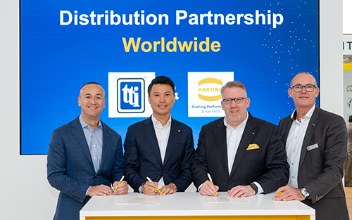 HARTING and TTI: Strategic Partnership Now Extended to Asia