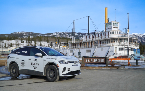 Volkswagen ID.4 Electric Car Reaches Northernmost Point of U.S. Highway System for First Time in Spring