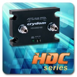 Crydom Announces HDC High Current DC Output Contactors