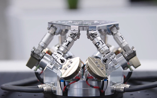 PI Debuts an Innovative, High-Bandwidth Lever-Hexapod With Direct-Driven Lever-Actuator