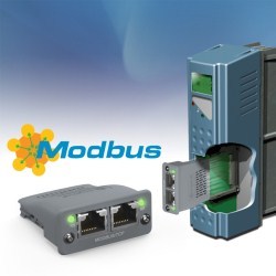 HMS releases 2-port version of Anybus CompactCom for Modbus TCP