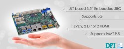 DFI releases HU551 3.5” SBC
