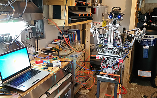 Case Study: Industrial Automation Brings Animatronic Robot Alive