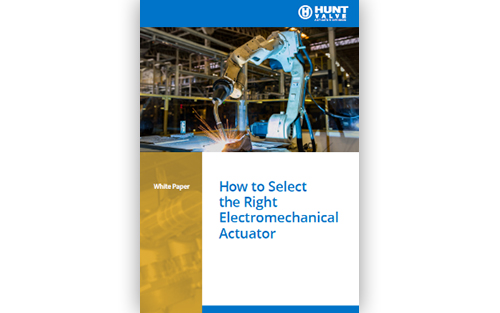 Hunt Valve Actuator Division