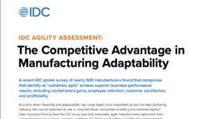IDC: The Competitive Advantage in Manufacturing Adaptability
