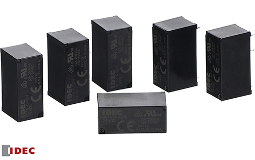 IDEC’s RC Series PCB Relays Provide Industrial-Grade Power Handling in a Low-Profile Form Factor