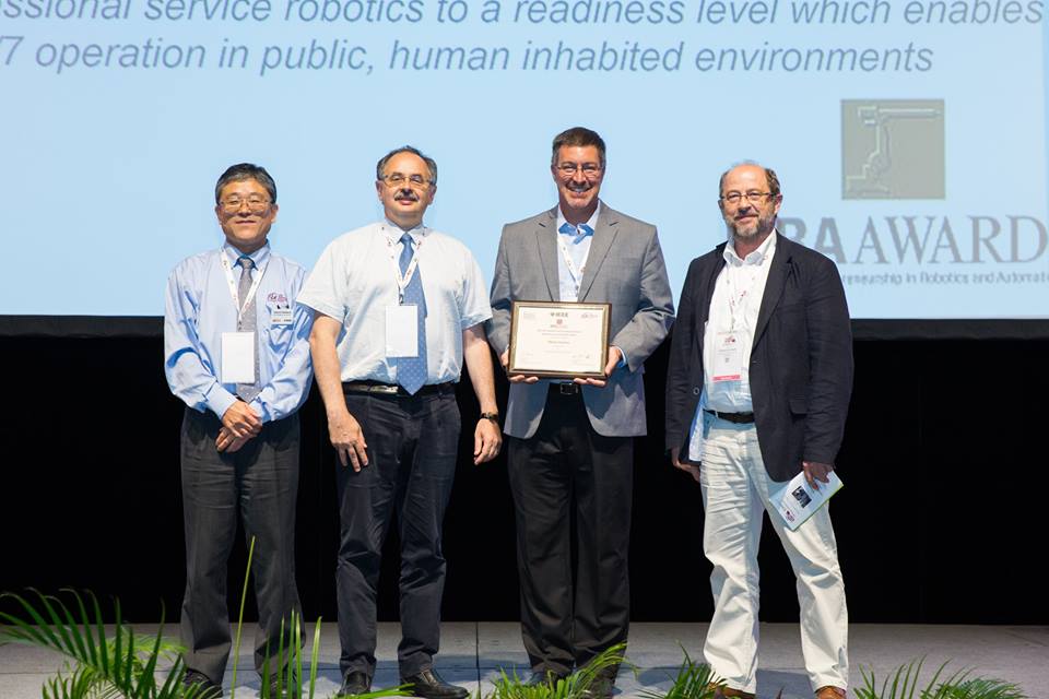 Little butler robot wins IFR's Innovation and Entrepreneurship in Robotics and Automation Award