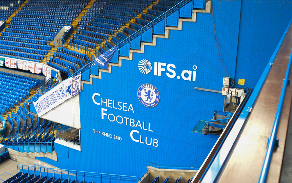 Thumbnail for IFS and Chelsea FC Announce Landmark Agreement to Embed Industrial AI Across Premier League Football Operations