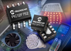 Microchip introduces PIC12F(HV)752 8-bit PIC microcontrollers