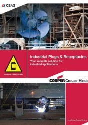 Cooper Crouse-Hinds introduces GHG 52 tough electrical plugs